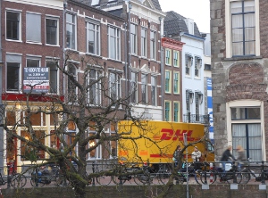 DHL op_de_Oudegracht